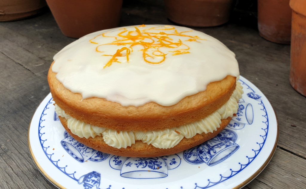 Practically Pagan Cooking: Orange Sponge&nbsp;Cake