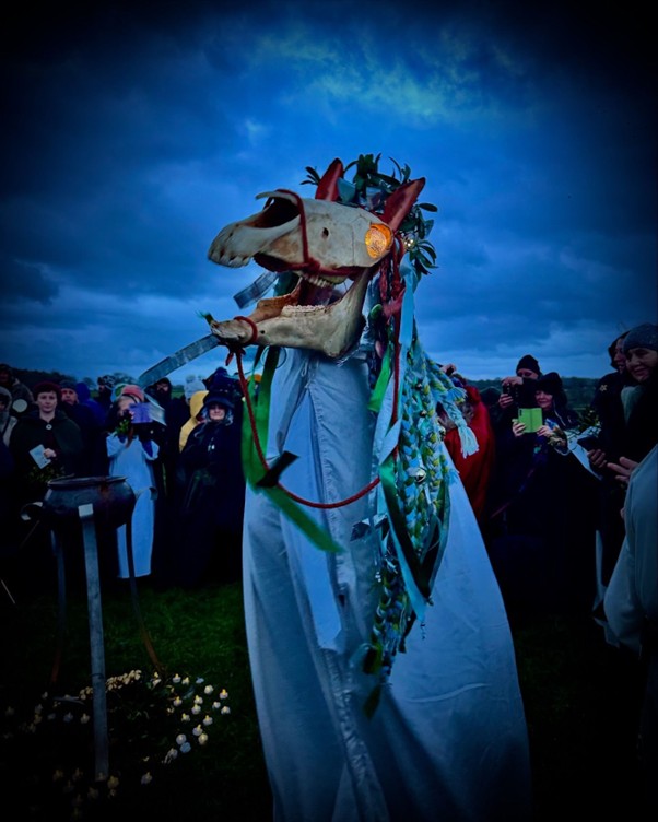 The Mari Lwyd: The Grey Mare At The Threshold by Kristoffer&nbsp;Hughes